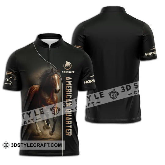 Unisex Shirt - Custom American Quarter Horse Shirt style option 2