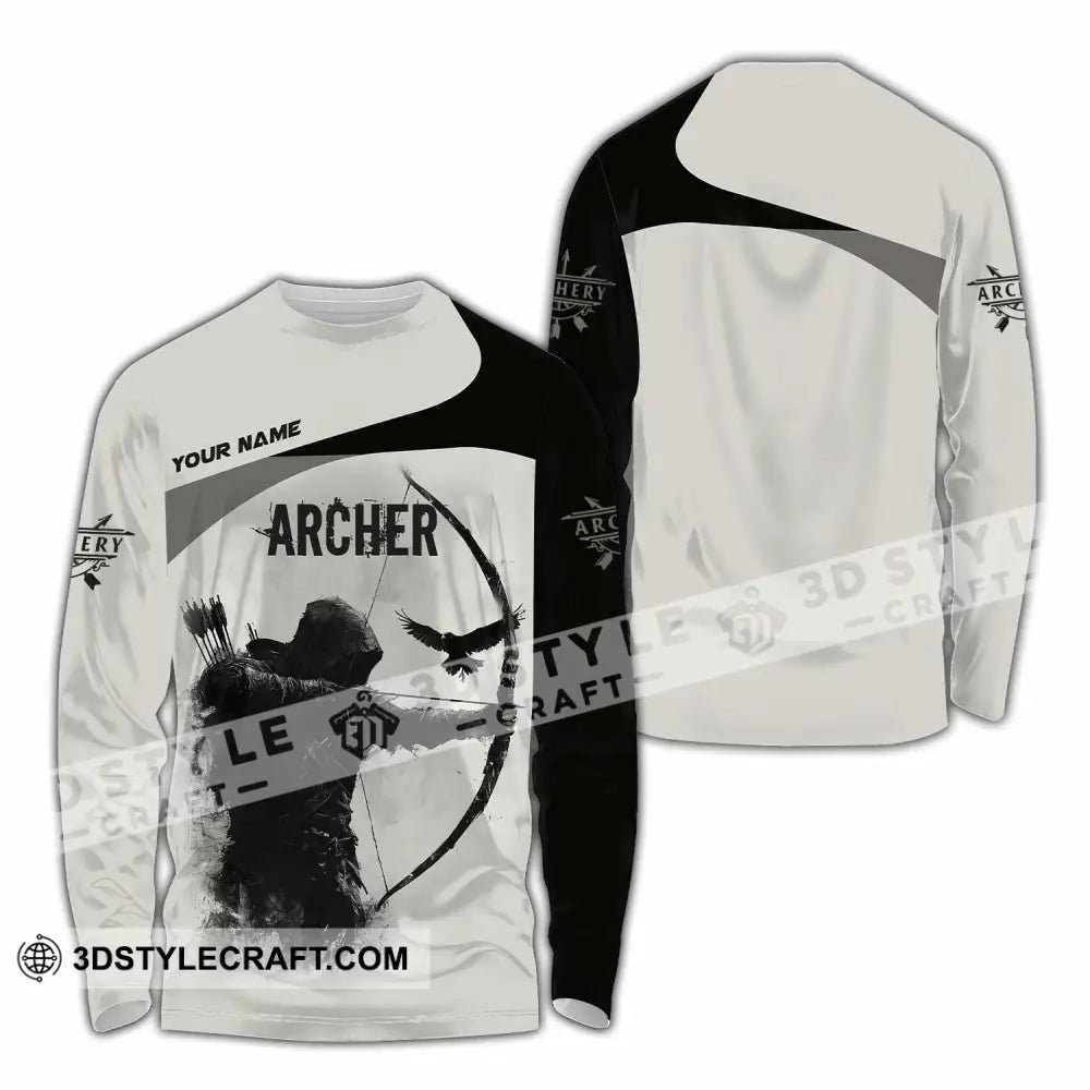 Unisex Shirt - Custom Archer Shirt Long Sleeve Shirt / S T-shirt