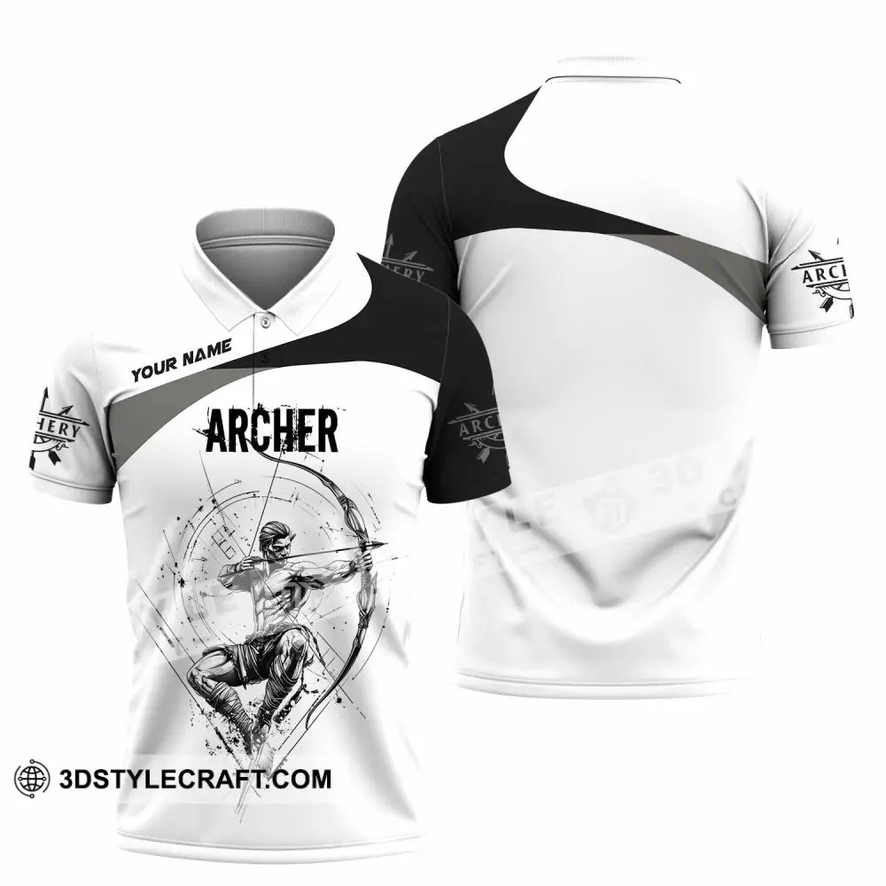 Unisex Shirt - Custom Archer Shirt Polo Shirt / S T-shirt