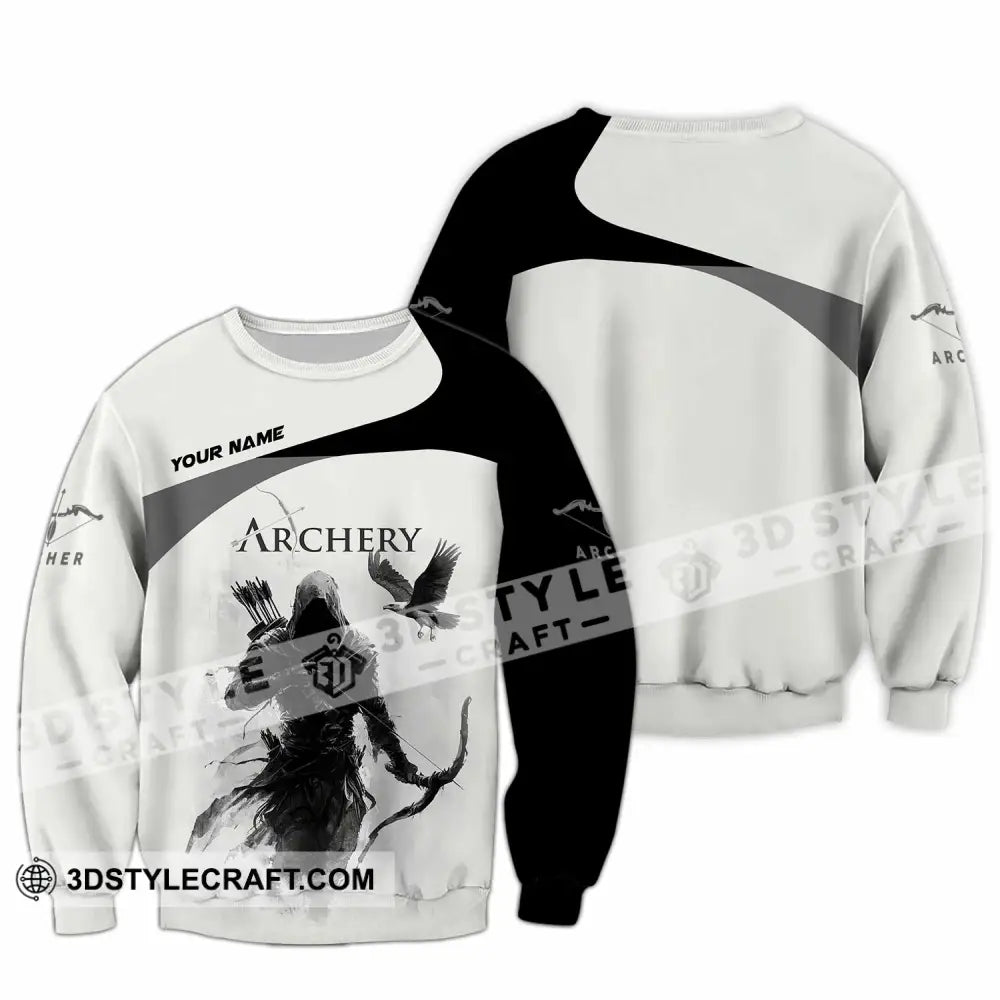 Unisex Shirt - Custom Archery 3D Shirt Long Sleeve / S T-shirt