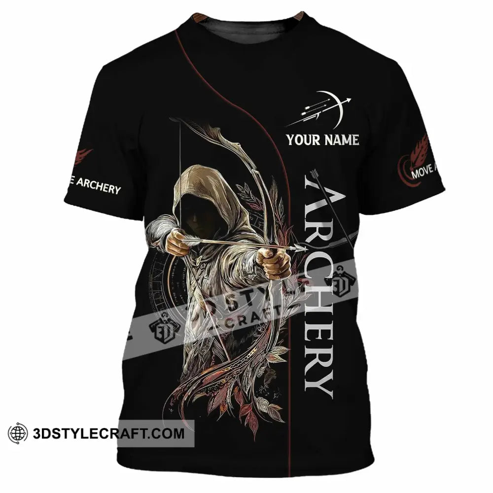 Unisex Shirt - Custom Archery 3D Shirt T-Shirt / S T-shirt