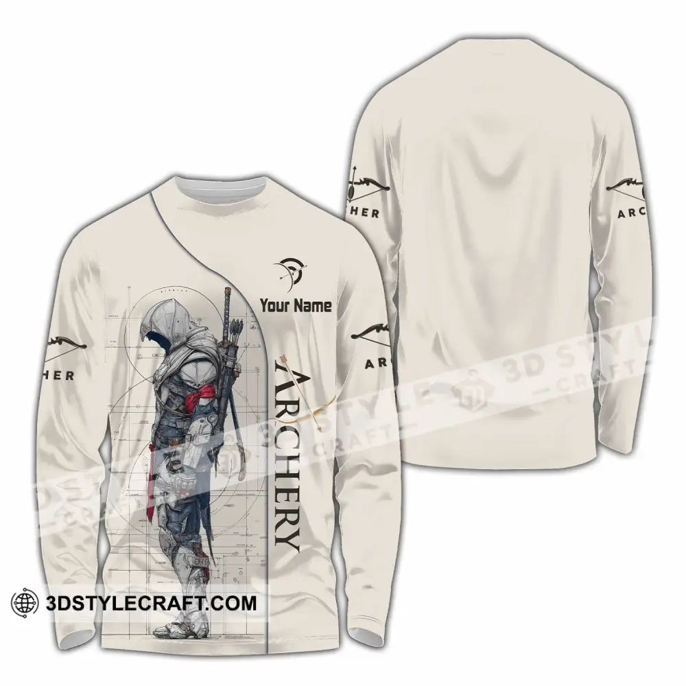 Unisex Shirt - Custom Archery Shirt - Long Sleeve Shirt / S - T-shirt