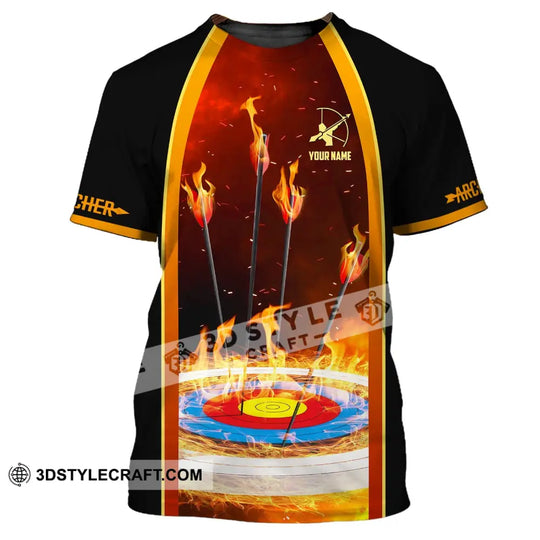 Unisex Shirt, Custom Archery Polo Shirt, Archery T-Shirt, Archery Gifts, Shirt For Archery Lovers style option 2