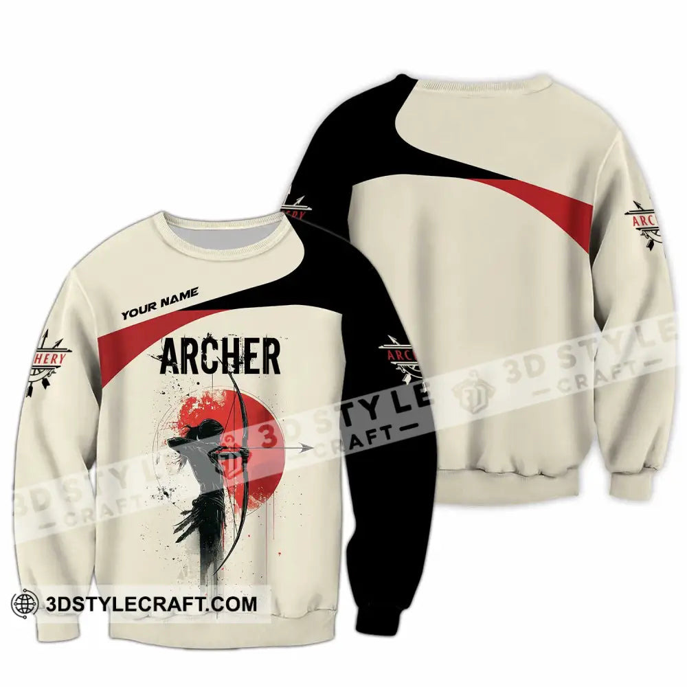 Unisex Shirt - Custom Archery Sport Lover Shirt Long Sleeve / S T-shirt