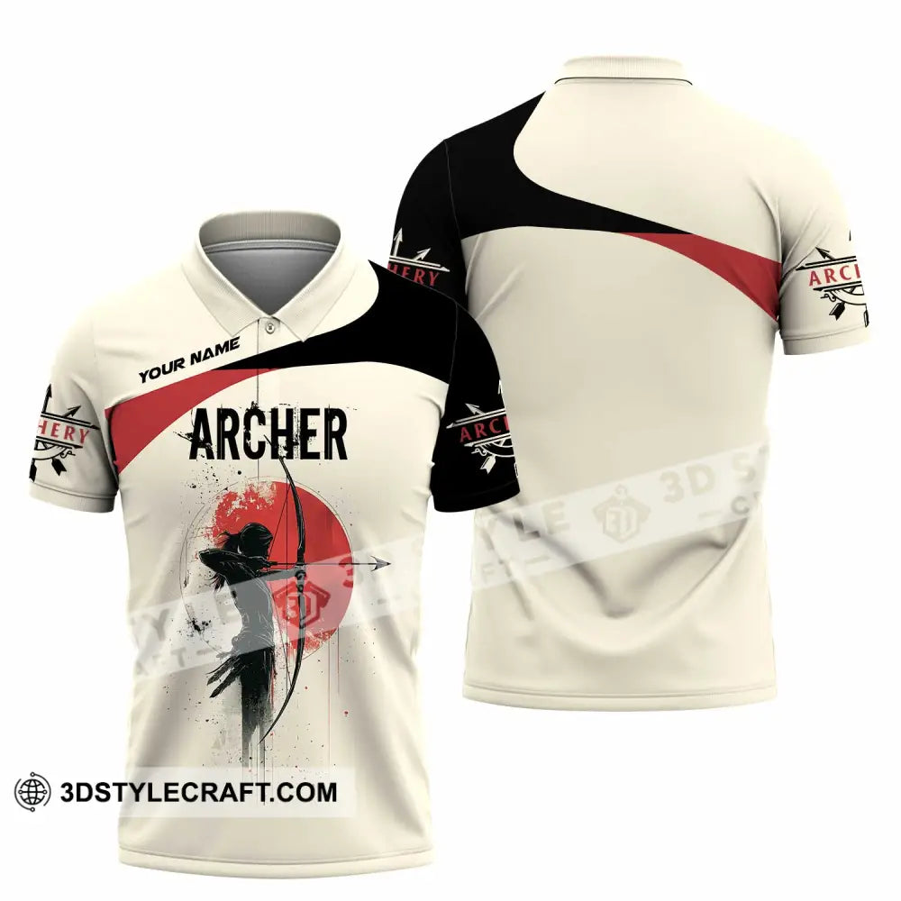 Unisex Shirt - Custom Archery Sport Lover Shirt Polo Shirt / S T-shirt