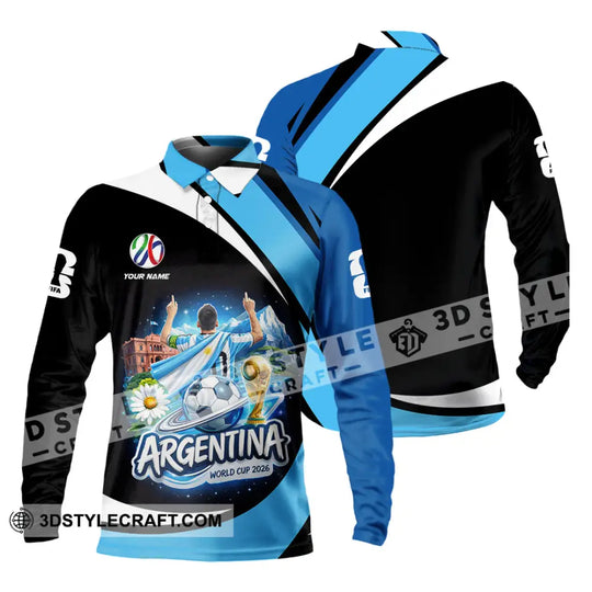 Unisex Shirt - Custom Argentina 2026 3D Shirt style option 4