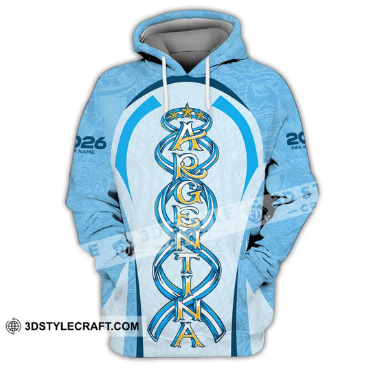 Unisex Shirt - Custom Argentina 3D Shirt style option 2