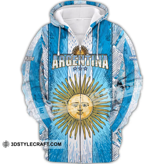 Unisex Shirt - Custom Argentina 3D Shirt style option 3