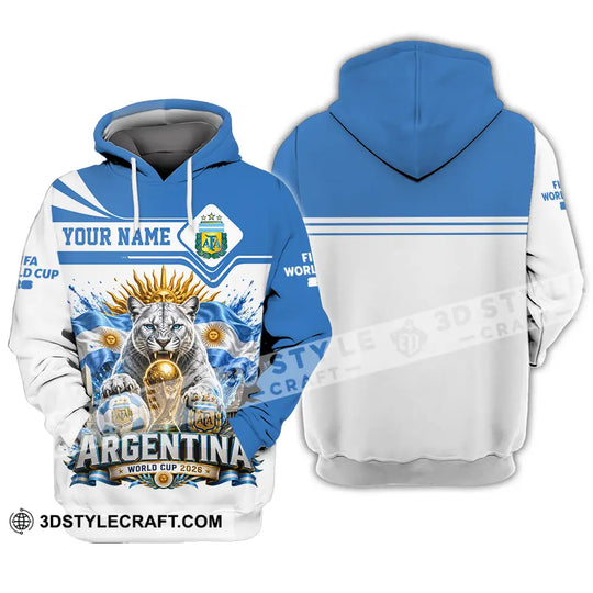 Unisex Shirt - Custom Argentina World Cup 2026 Shirt style option 3