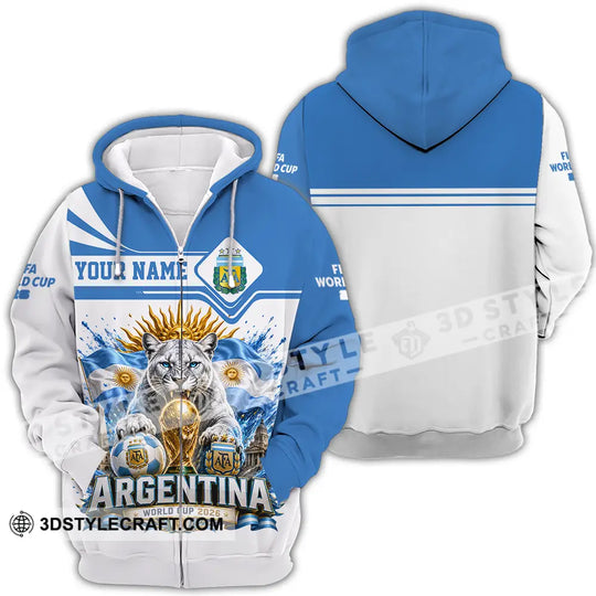 Unisex Shirt - Custom Argentina World Cup 2026 Shirt style option 4