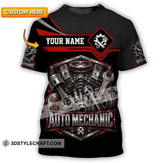 Unisex Shirt - Custom Auto Mechanic Shirt - T-shirt