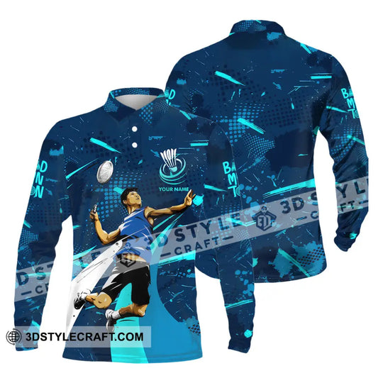 Unisex Shirt - Custom Badminton 3D Shirt style option 4