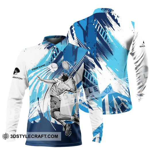 Unisex Shirt - Custom Badminton 3D Shirt style option 4