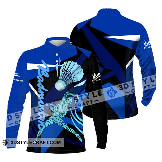 Unisex Shirt - Custom Badminton 3D Shirt style option 4