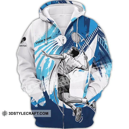 Unisex Shirt - Custom Badminton 3D Shirt style option 3