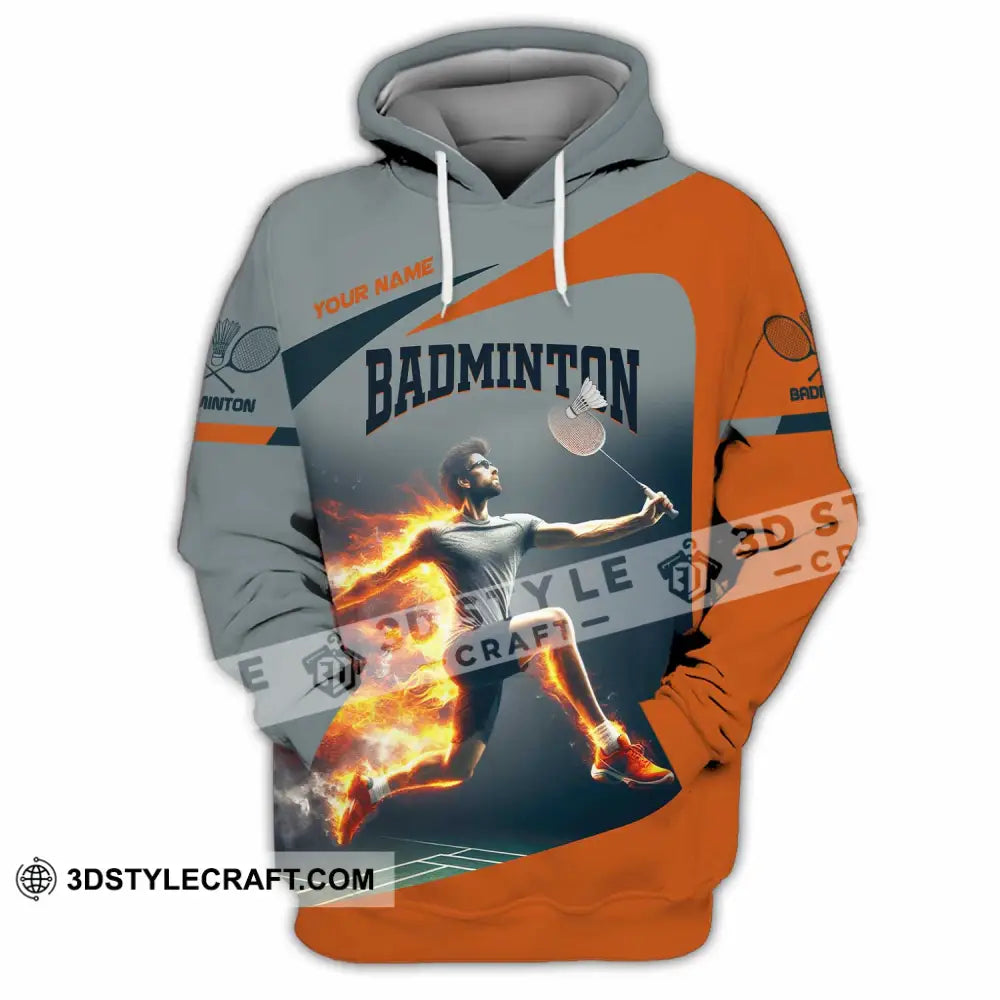 Unisex Shirt - Custom Badminton Shirt Hoodie / S T-shirt
