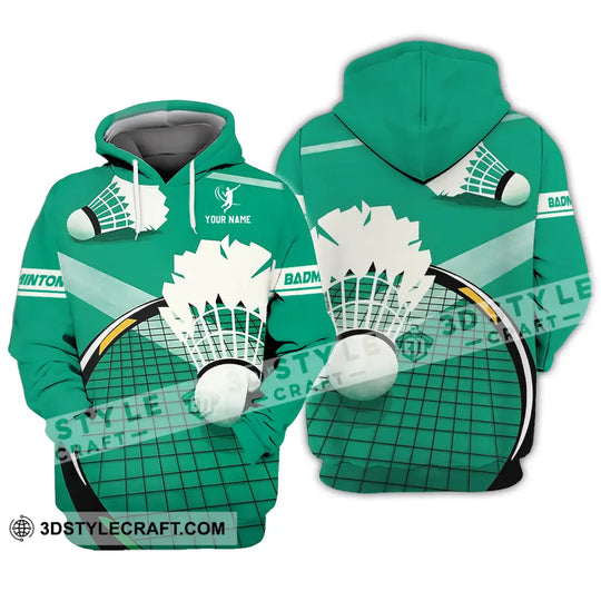 Unisex Shirt - Custom Badminton Sport Shirt style option 3