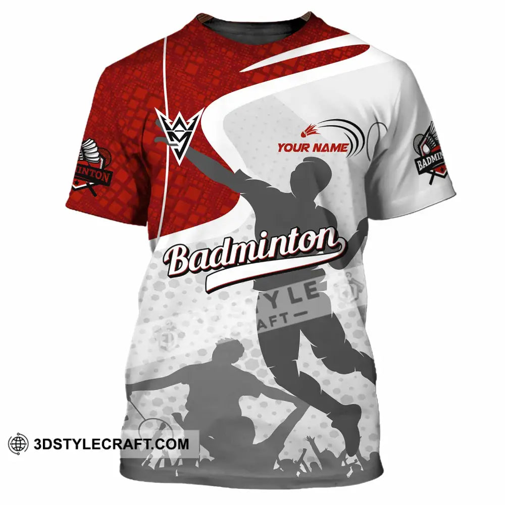 Unisex Shirt - Custom Badminton Shirt T-Shirt / S T-shirt