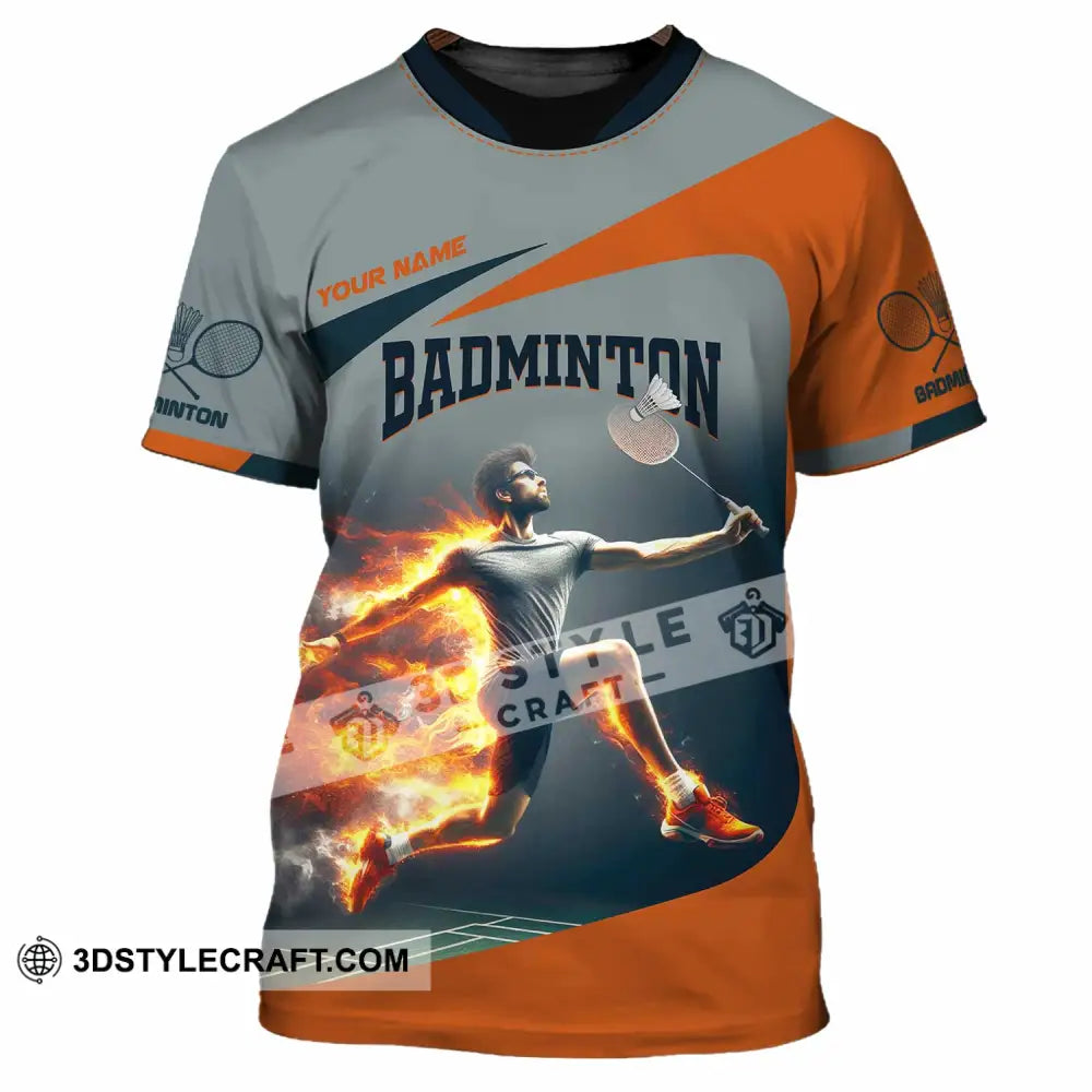 Unisex Shirt - Custom Badminton Shirt T-Shirt / S T-shirt