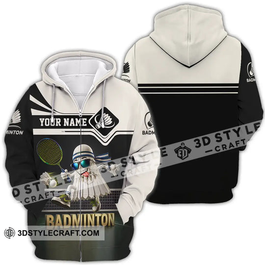 Unisex Shirt - Custom Badminton Shirt style option 4