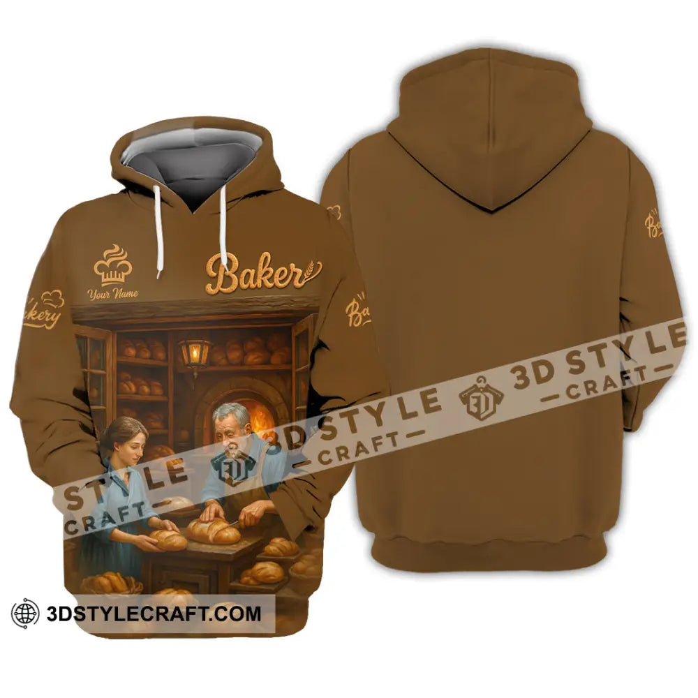 Unisex Shirt - Custom Baker Shirt Hoodie / S T-shirt