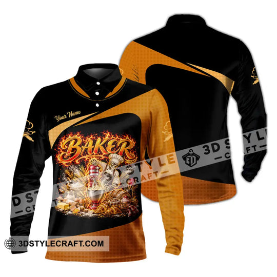 Unisex Shirt - Custom Baker Shirt style option 4