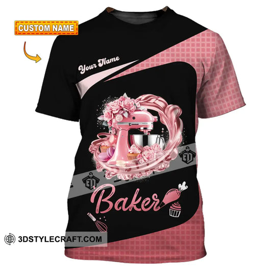 Unisex Shirt - Custom Baker Love Baking Shirt T-shirt