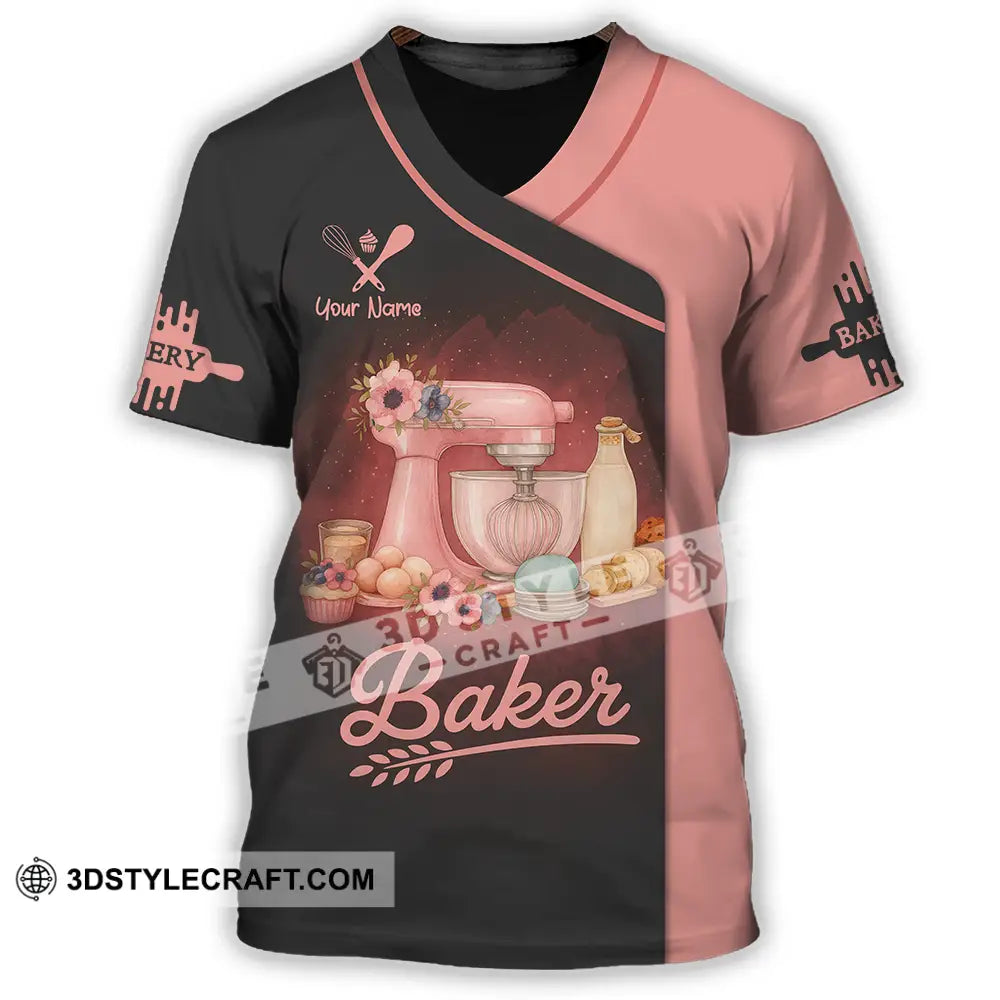Unisex Shirt - Custom Baker Lover Shirt T-Shirt / S T-shirt