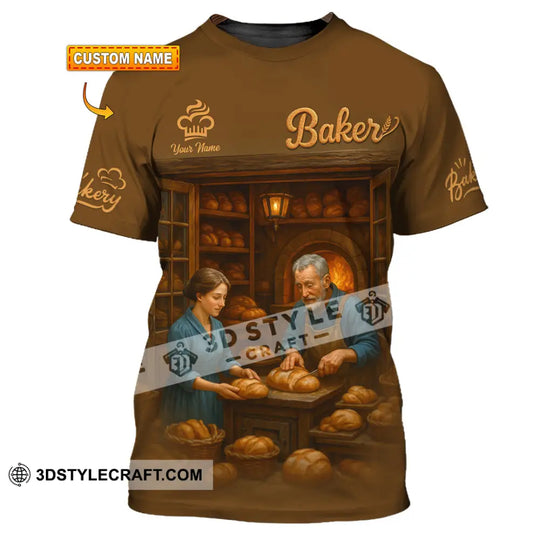 Unisex Shirt - Custom Baker Shirt style option 1