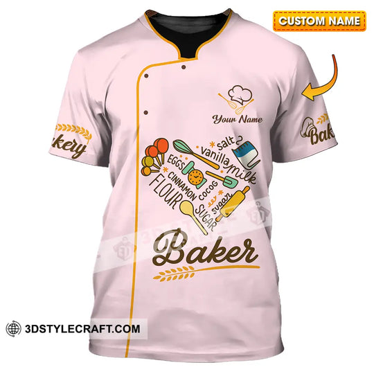 Unisex Shirt - Custom Baker Shirt style option 1
