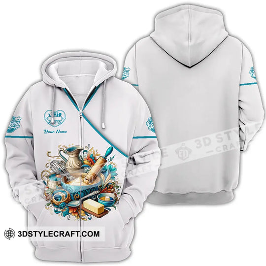 Unisex Shirt - Custom Bakery 3D Shirt style option 4