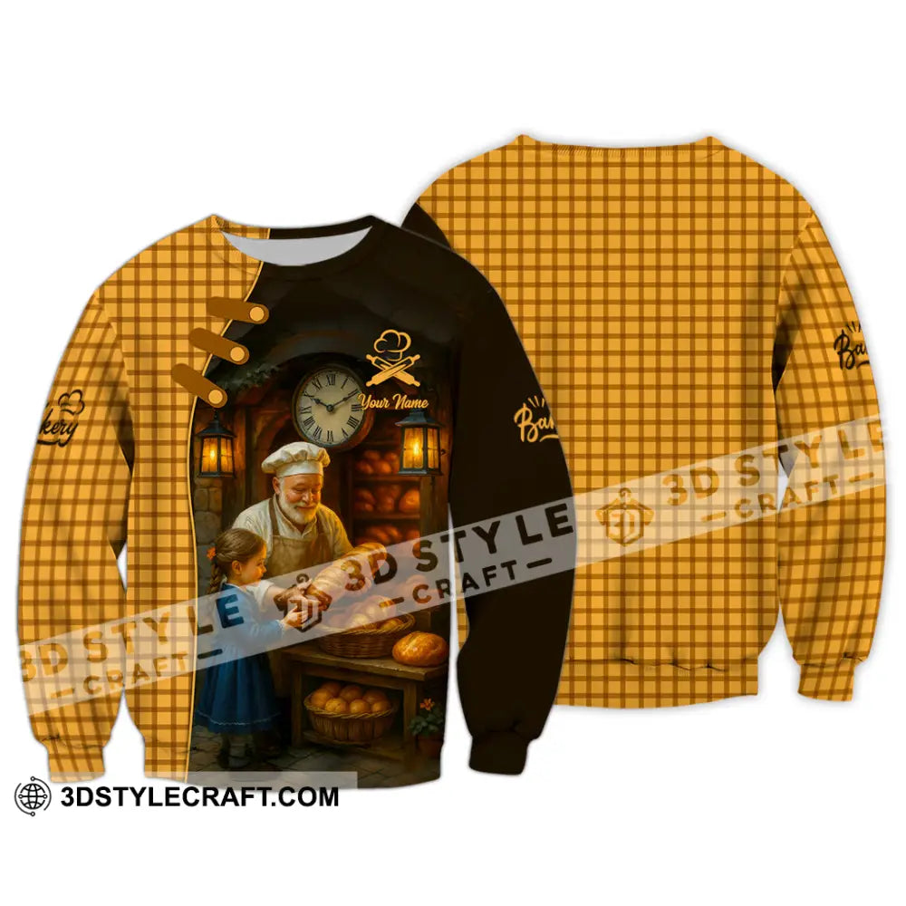 Unisex Shirt - Custom Bakery Shirt Long Sleeve / S T-shirt