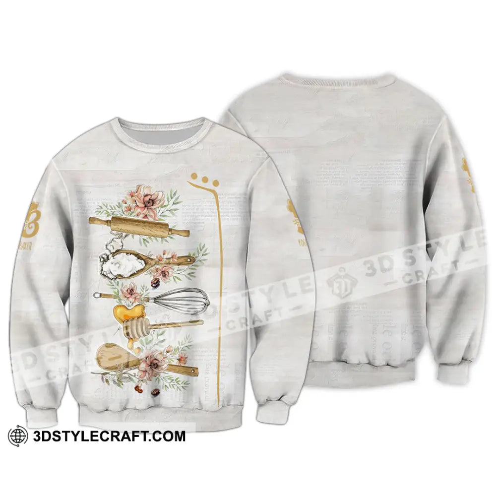 Unisex Shirt - Custom Baking Shirt Long Sleeve / S T-shirt