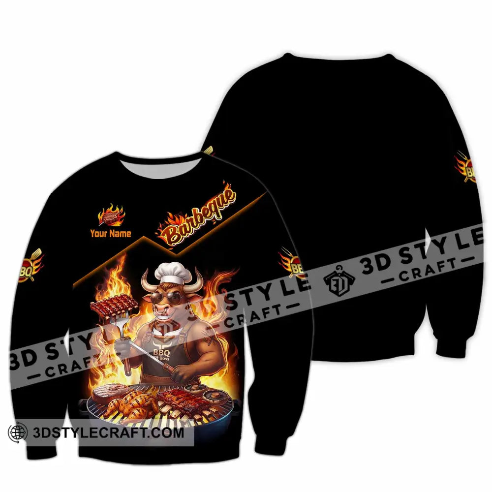 Unisex Shirt - Custom Barbeque Shirt - Long Sleeve / S - T-shirt