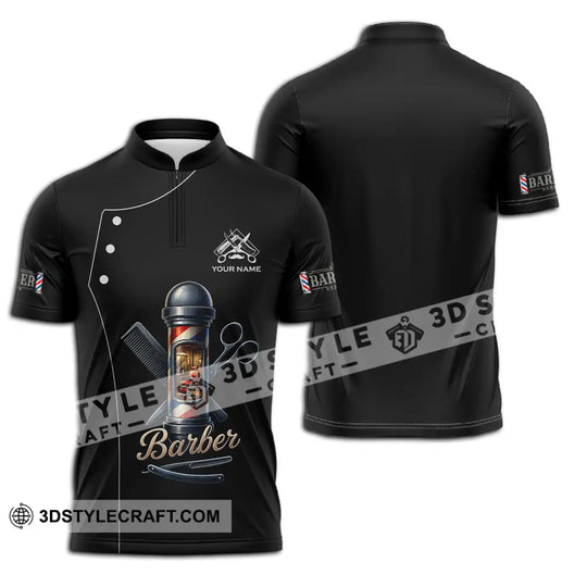 Unisex Shirt - Custom Barber Shirt style option 2