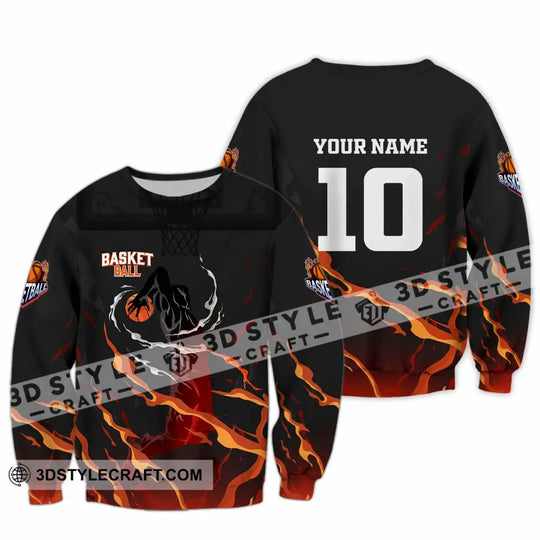 Unisex Shirt - Custom Basketball 3D Shirt style option 3