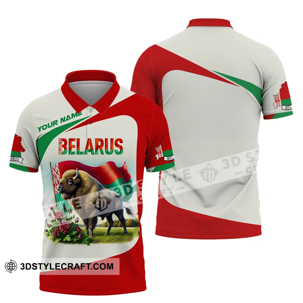 Unisex Shirt Custom Belarus Shirt Polo Shirt / S T shirt