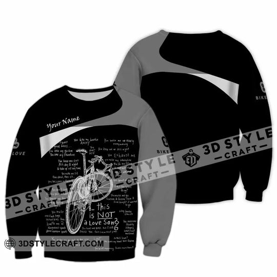 Unisex Shirt - Custom Bike Love 3D Shirt style option 3