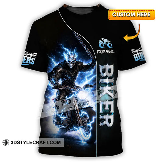 Unisex Shirt - Custom Biker 3D Shirt T-shirt