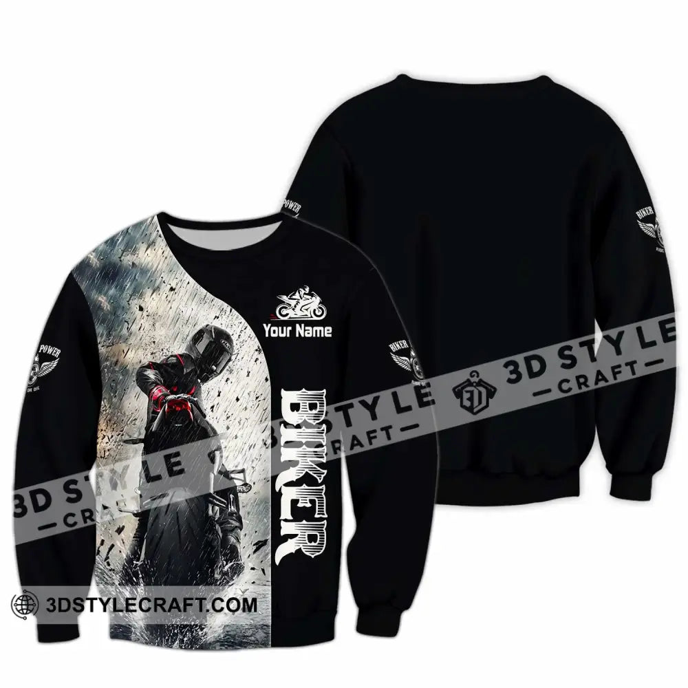 Unisex Shirt - Custom Biker Shirt - Long Sleeve / S - T-shirt