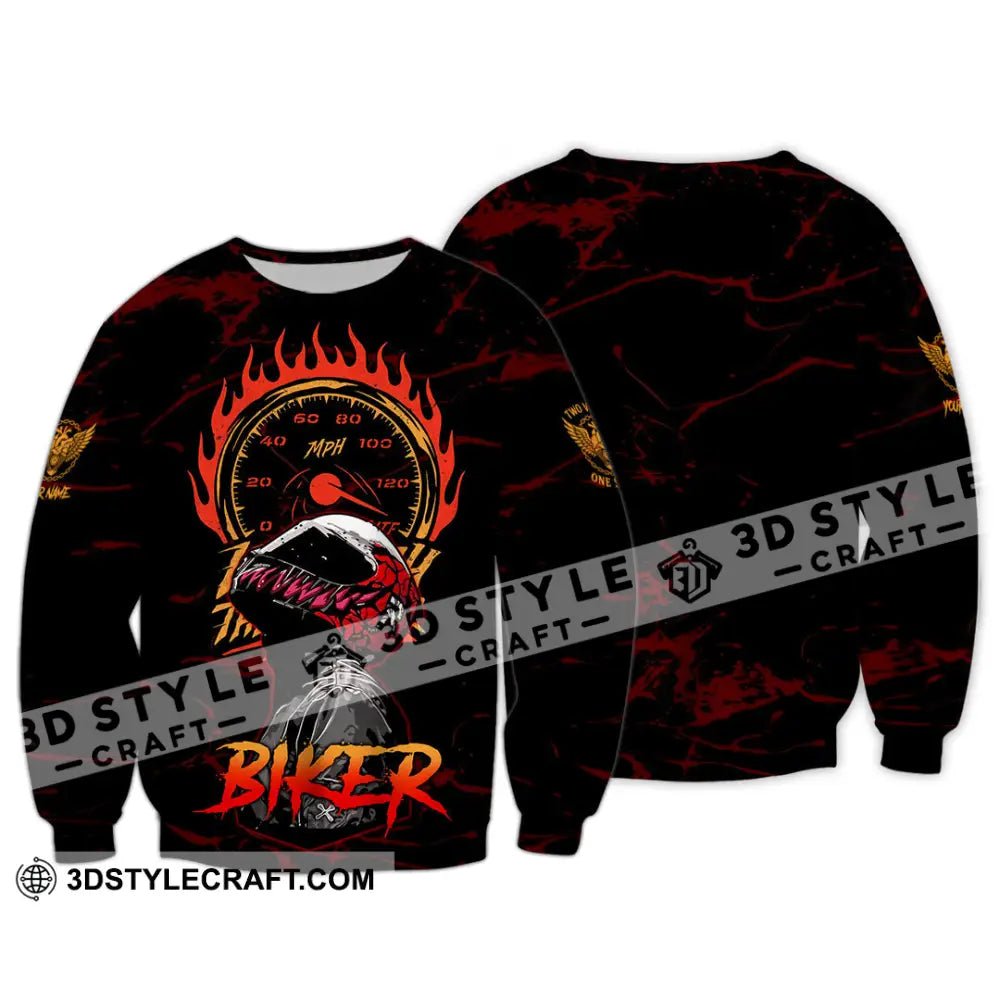 Unisex Shirt - Custom Biker Shirt - Long Sleeve / S - T-shirt