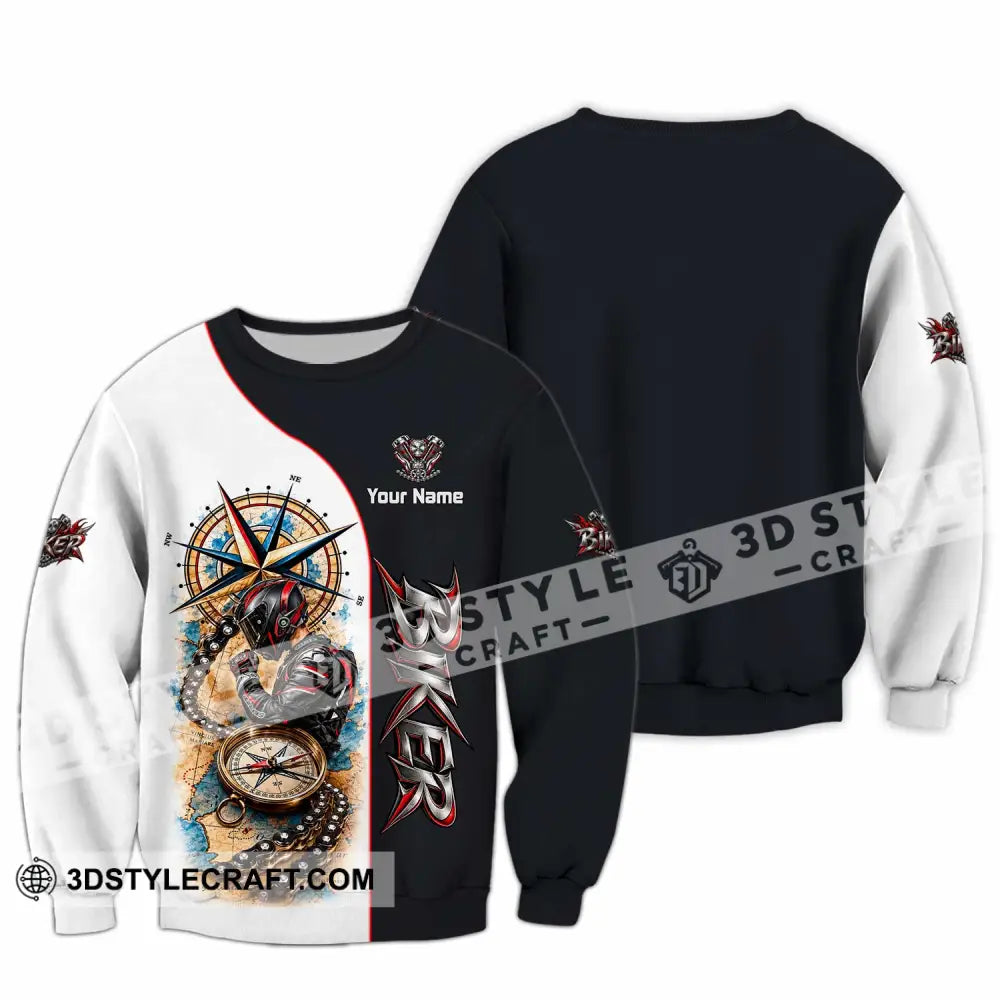 Unisex Shirt - Custom Biker Shirt - Long Sleeve / S - T-shirt
