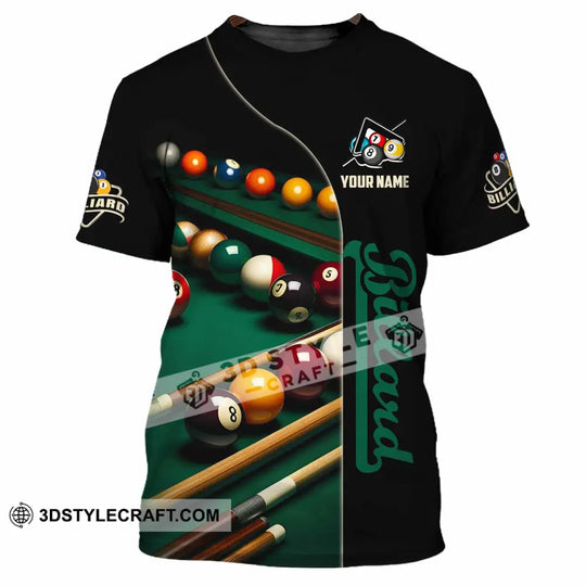 Unisex Shirt - Custom Billiard Lover Shirt style option 4