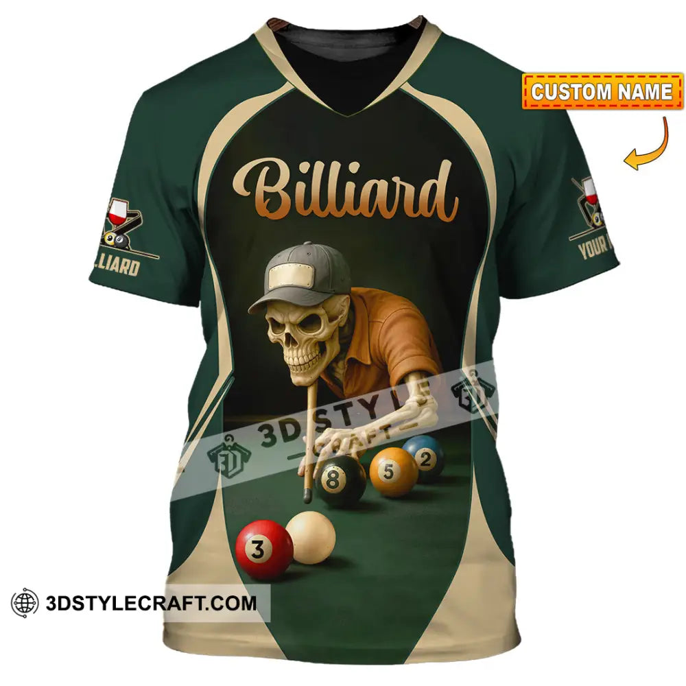 Unisex Shirt - Custom Billiard Shirt T-shirt