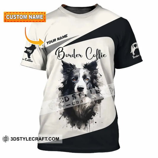 Unisex Shirt - Custom Border Collie 3D Shirt T-shirt