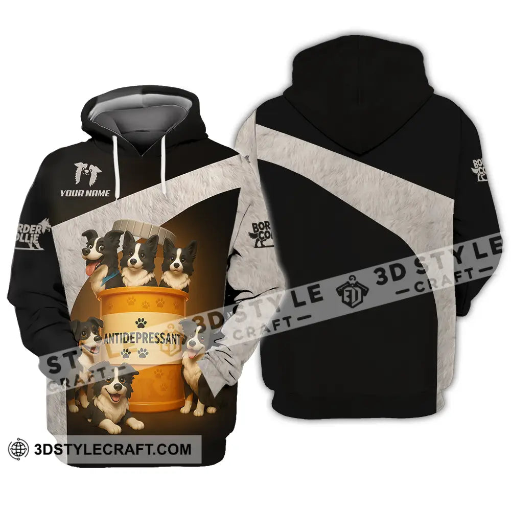 Unisex Shirt - Custom Border Collie Shirt Hoodie / S T-shirt
