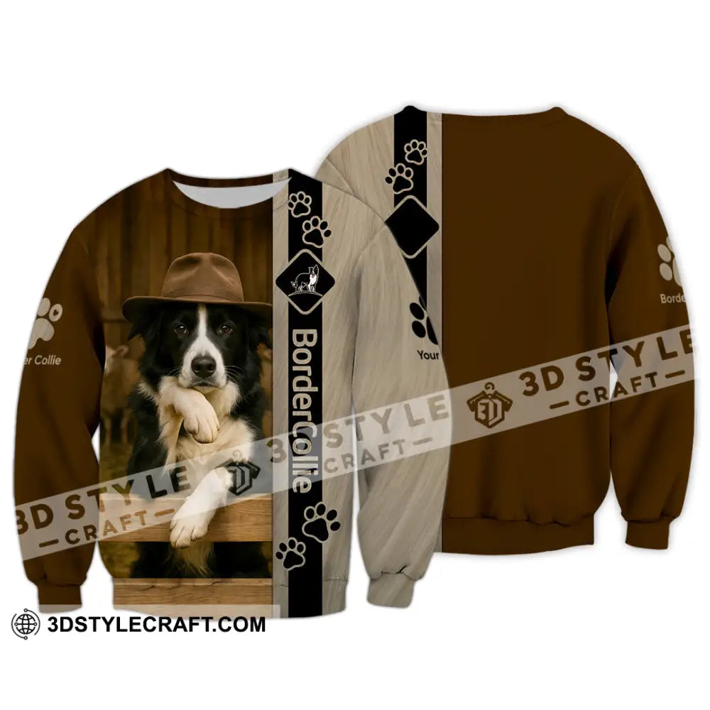 Unisex Shirt - Custom Border Collie Shirt Long Sleeve / S T-shirt