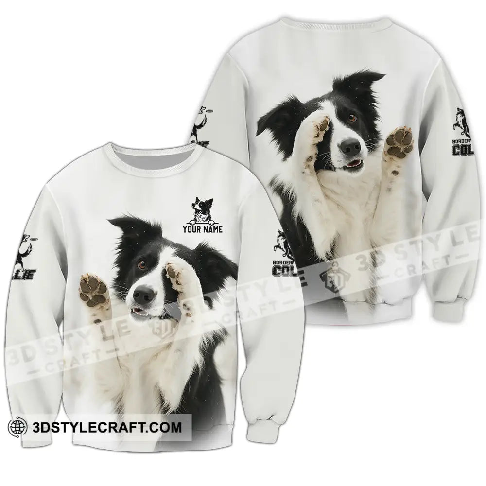 Unisex Shirt - Custom Border Collie Shirt Long Sleeve / S T-shirt
