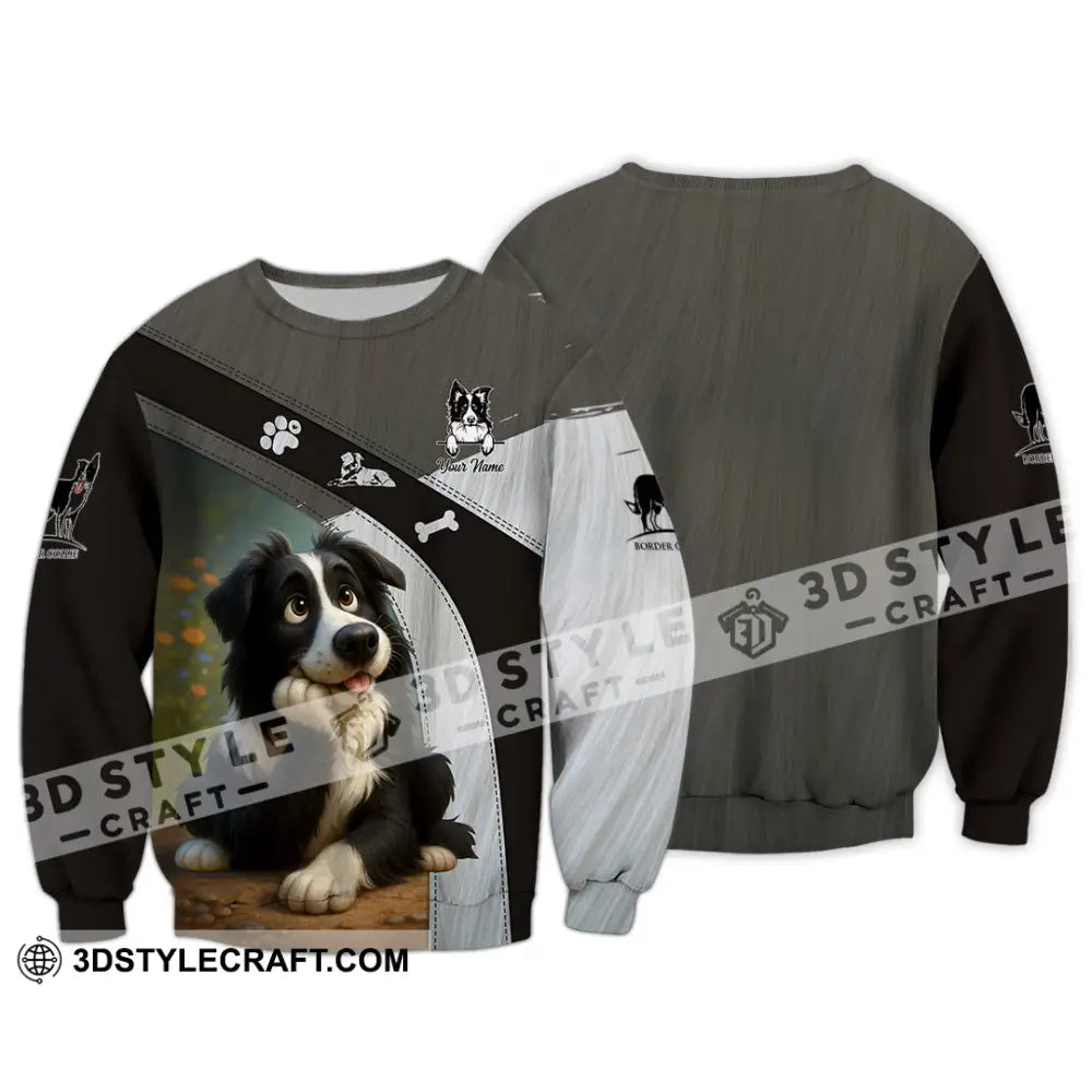 Unisex Shirt - Custom Border Collie Shirt Long Sleeve / S T-shirt