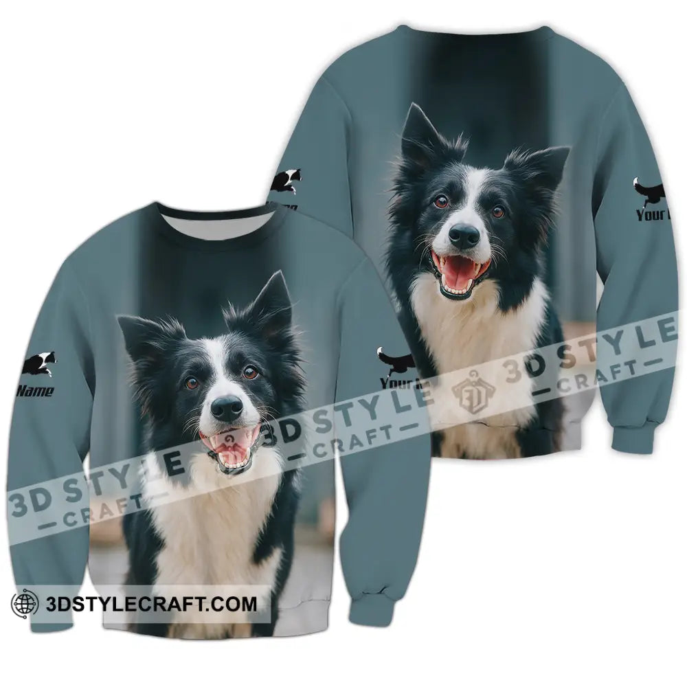 Unisex Shirt - Custom Border Collie Shirt Long Sleeve / S T-shirt